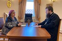 Встреча с председателем Общественной палаты городского округа Павловский Посад