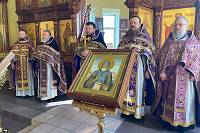 Соборное богослужение в Никольском храме Павловского Посада