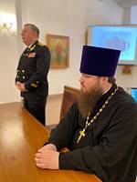 Встреча православной молодежи с председателем совета ветеранов городского округа Павловский Посад