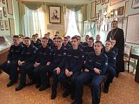 Кадеты в Историко-литературной гостиной Центра культуры и досуга «Факел» г. Фрязино