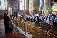 Миссионерская Литургия Преждеосвященных Даров в Троицком соборе г. Щёлково