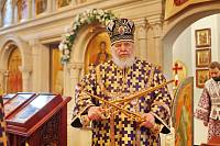 Архиерейское богослужение в храме блаженной Матроны Московской г. Ногинска