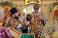 Архиерейское богослужение в храме блаженной Матроны Московской г. Ногинска