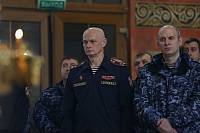 Росгвардейцы в Богоявленском соборе Ногинска