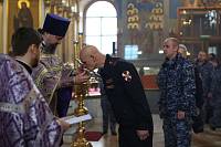 Росгвардейцы в Богоявленском соборе Ногинска