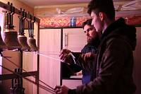 Гости в Христорождественском храме села Ямкино