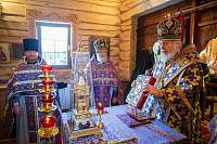 Престольный праздник в Алексиевском храме деревни Медвежьи Озера