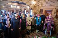 Престольный праздник в Алексиевском храме деревни Медвежьи Озера