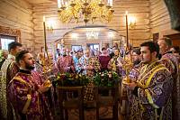 Престольный праздник в Алексиевском храме деревни Медвежьи Озера