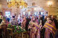 Престольный праздник в Алексиевском храме деревни Медвежьи Озера