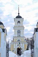 Архиерейское богослужение в Покровском храме села Воскресенское