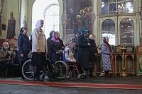 Архиерейское богослужение в Покровском храме села Воскресенское