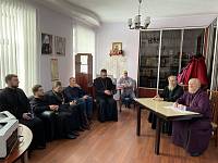 Заседание штаба по сбору гуманитарной помощи в Щёлковском благочинии