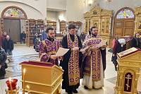 Архиерейское богослужение в Александро-Невском храме Балашихи