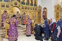 Архиерейское богослужение в Александро-Невском храме Балашихи