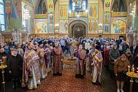 Архиерейское богослужение в Троицком соборе г. Щёлково