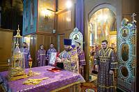 Архиерейское богослужение в Троицком соборе г. Щёлково