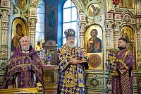 Архиерейское богослужение в Троицком соборе г. Щёлково