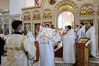 Архиерейское богослужение в Троицком храме г. Электроугли