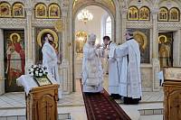 Архиерейское богослужение в Троицком храме г. Электроугли