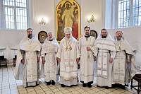 Архиерейское богослужение в Троицком храме г. Электроугли