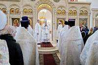 Архиерейское богослужение в Троицком храме г. Электроугли