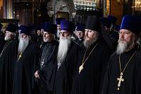 Пасхальная Великая вечерня в Храме Христа Спасителя