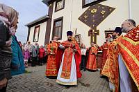 Престольный праздник в Георгиевском храме города Орехово-Зуево