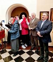 Престольный праздник в Георгиевском храме деревни Аксиньино 