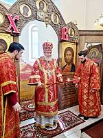 Престольный праздник в Георгиевском храме деревни Аксиньино 