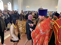 Молебен перед началом экзаменов для выпускников школ Павловского Посада