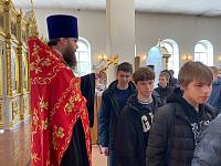 Молебен перед началом экзаменов для выпускников школ Павловского Посада