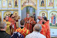 Архиерейское богослужение в Иверском храме г. Орехово-Зуево