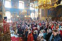 Престольный праздник в Богоявленском соборе Ногинска