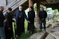 Визит заместителя министра культуры и туризма Московской области в Покровский храм села Воскресенское