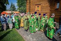 Престольный праздник в Свято-Духовском храме села Оболдино