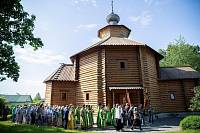 Престольный праздник в Свято-Духовском храме села Оболдино