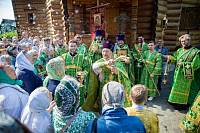 Престольный праздник в Свято-Духовском храме села Оболдино