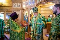 Престольный праздник в Свято-Духовском храме села Оболдино