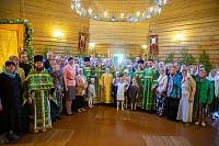Престольный праздник в Свято-Духовском храме села Оболдино