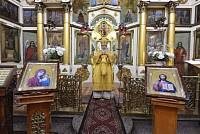 Архиерейское богослужение в Троицком храме г. Лосино-Петровский 