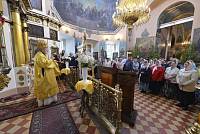 Архиерейское богослужение в Троицком храме г. Лосино-Петровский 