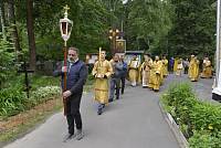 Архиерейское богослужение в Троицком храме г. Лосино-Петровский 