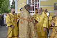 Архиерейское богослужение в Троицком храме г. Лосино-Петровский 