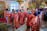 Архиерейское богослужение в Покровском храме г. Щёлково 