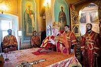 Архиерейское богослужение в Покровском храме г. Щёлково 