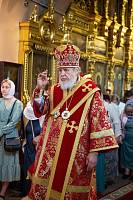 Архиерейское богослужение в Покровском храме г. Щёлково 