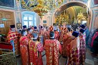 Архиерейское богослужение в Покровском храме г. Щёлково 
