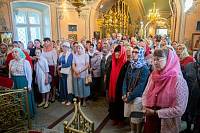 Архиерейское богослужение в Покровском храме г. Щёлково 