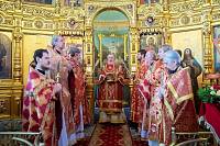 Архиерейское богослужение в Покровском храме г. Щёлково 